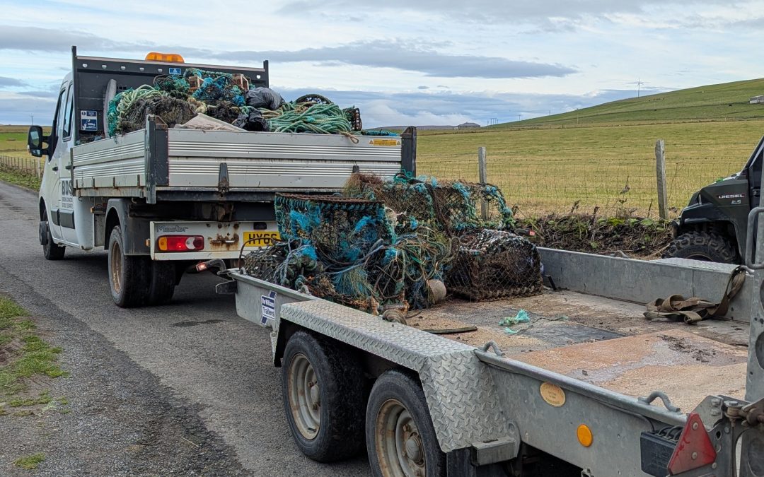 SSEN provides thirty one people and equipment to remove long-standing waste from Birsay beach